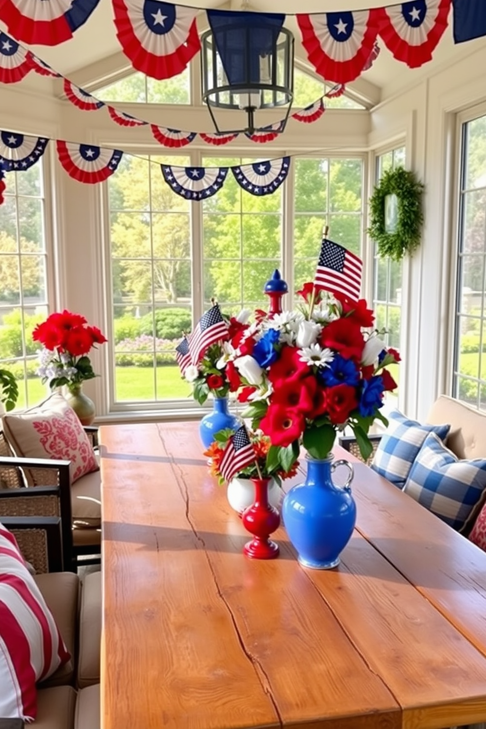 Independence Day Sunroom Decorating Ideas 11