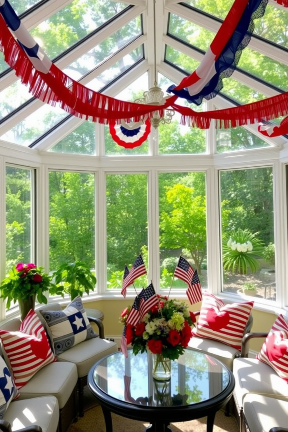 Independence Day Sunroom Decorating Ideas 21