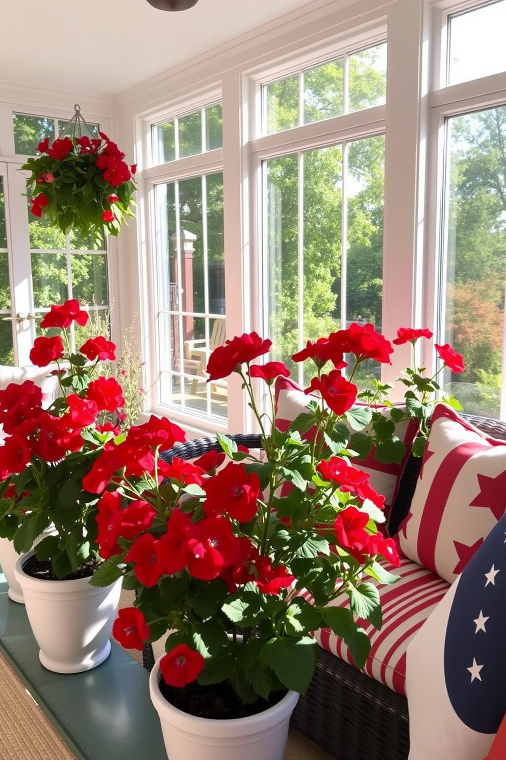 Independence Day Sunroom Decorating Ideas 5