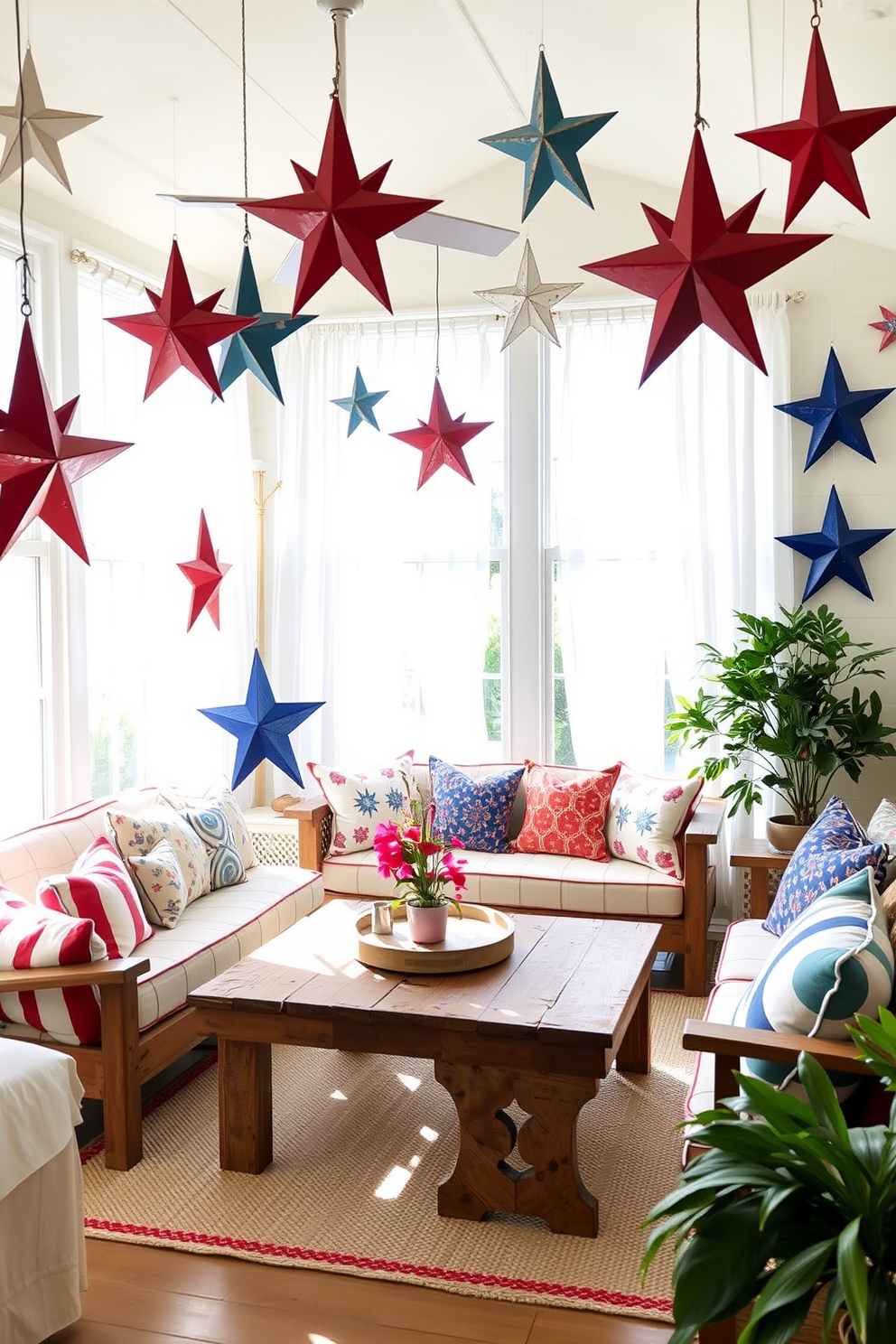 Independence Day Sunroom Decorating Ideas 8