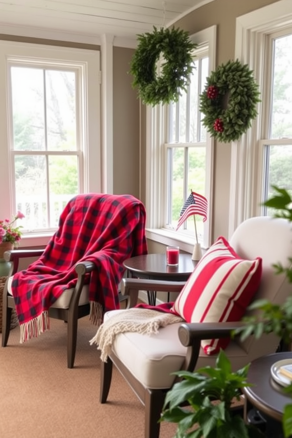 Independence Day Sunroom Decorating Ideas 9