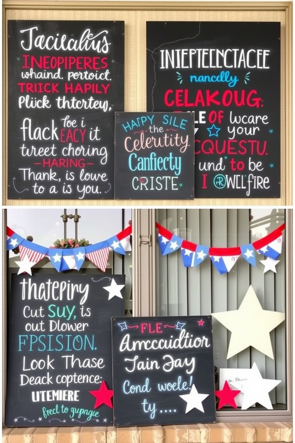 Independence Day Window Decorating Ideas 13