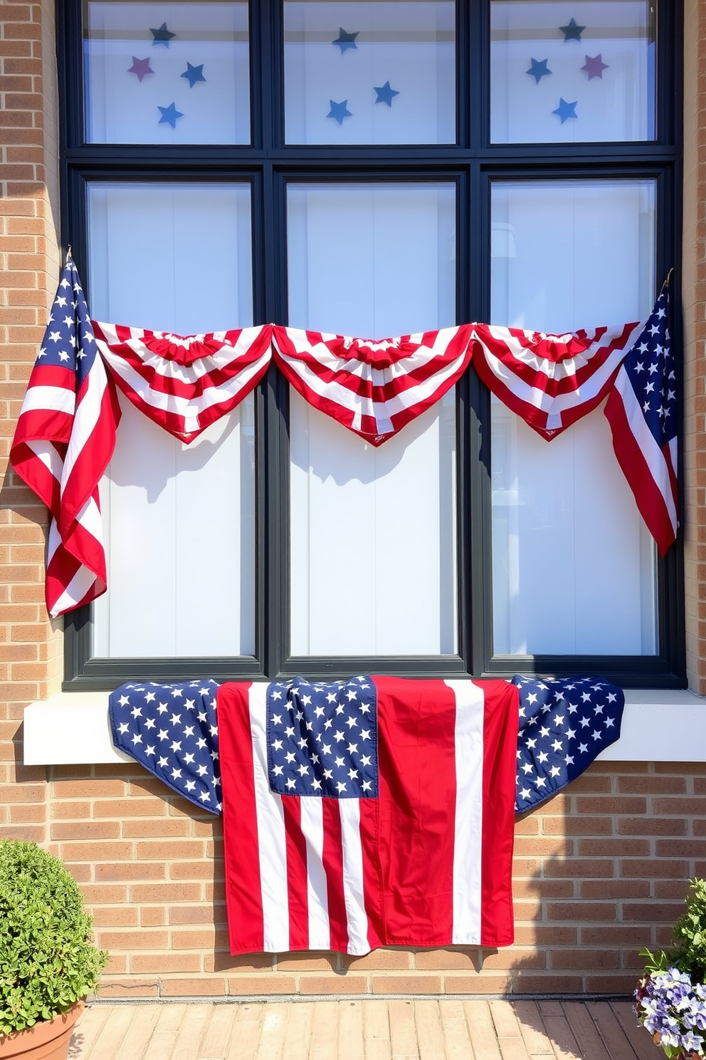 Independence Day Window Decorating Ideas 19