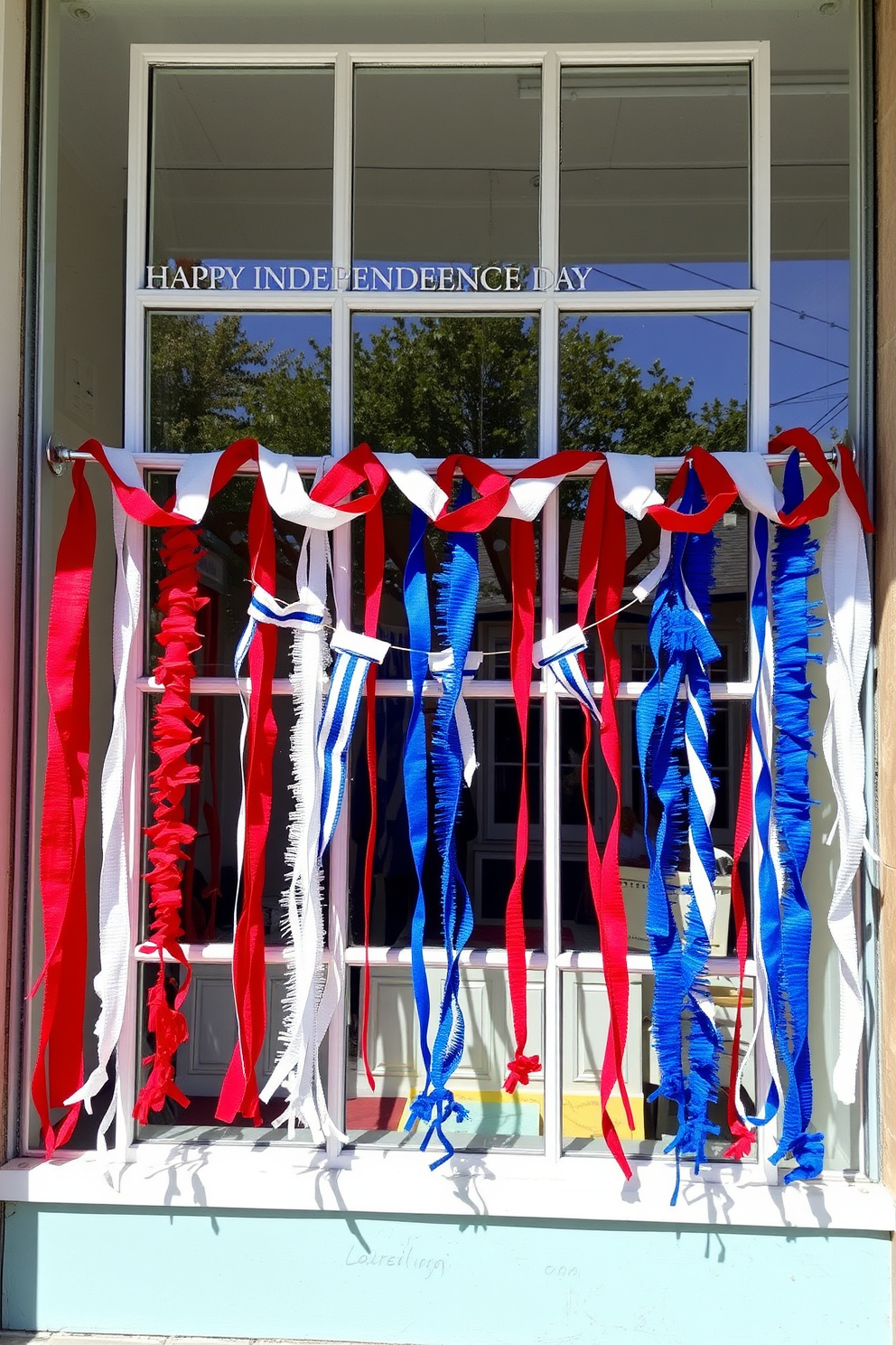 Independence Day Window Decorating Ideas 22