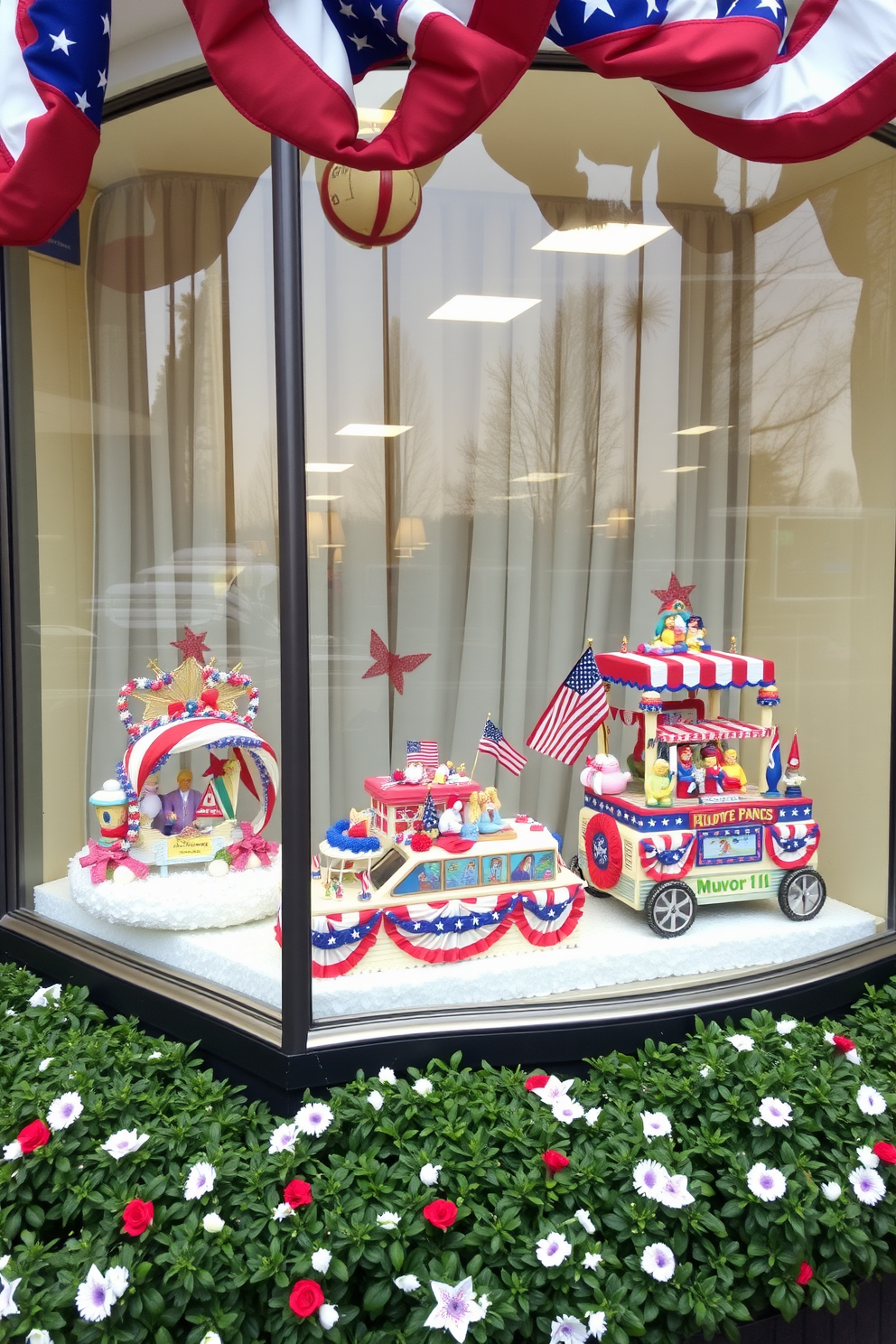 Independence Day Window Decorating Ideas 25