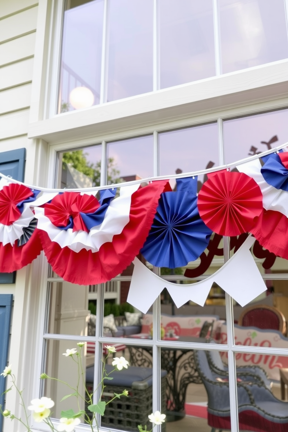 Independence Day Window Decorating Ideas 26