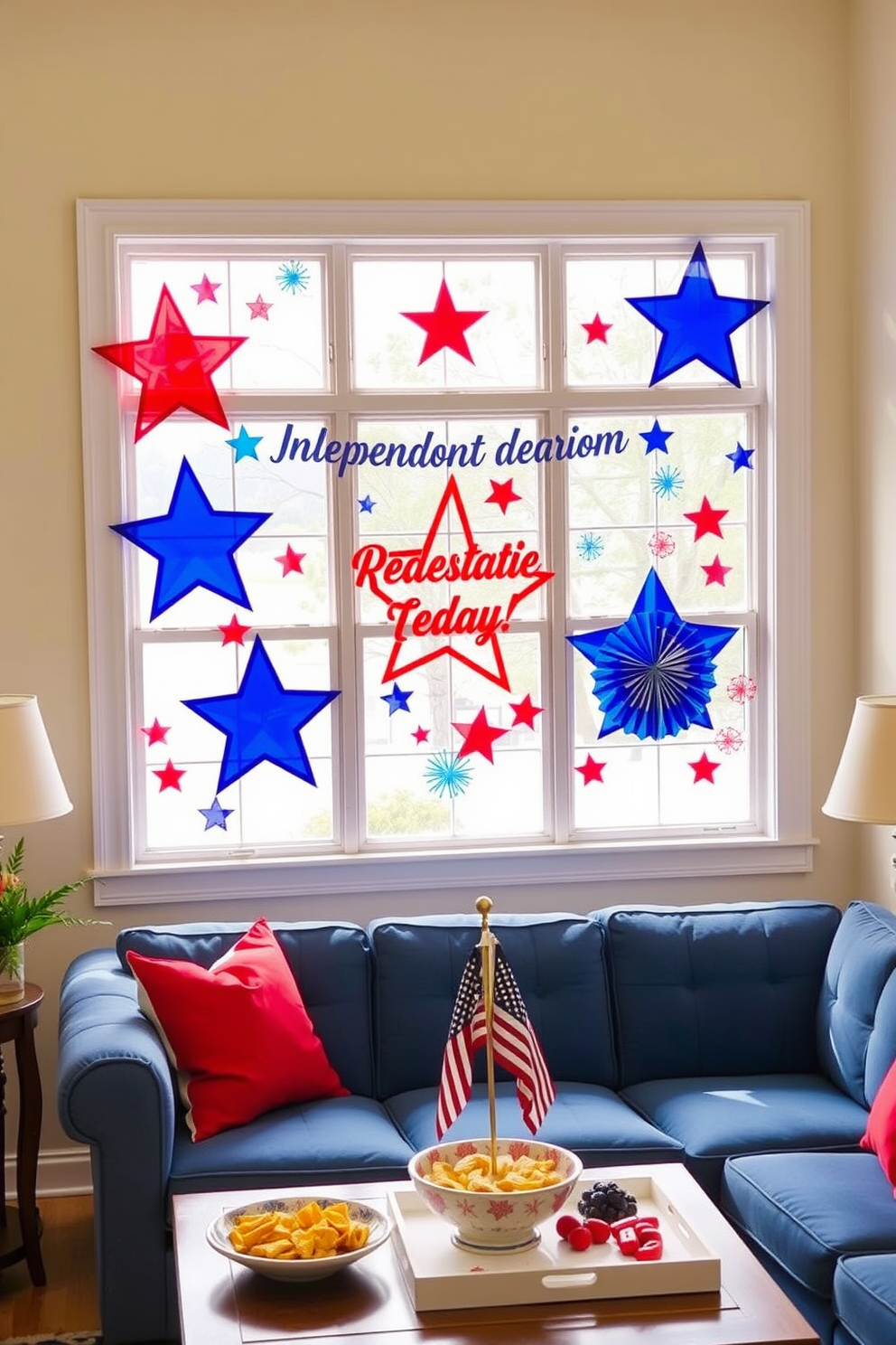 Independence Day Window Decorating Ideas 3