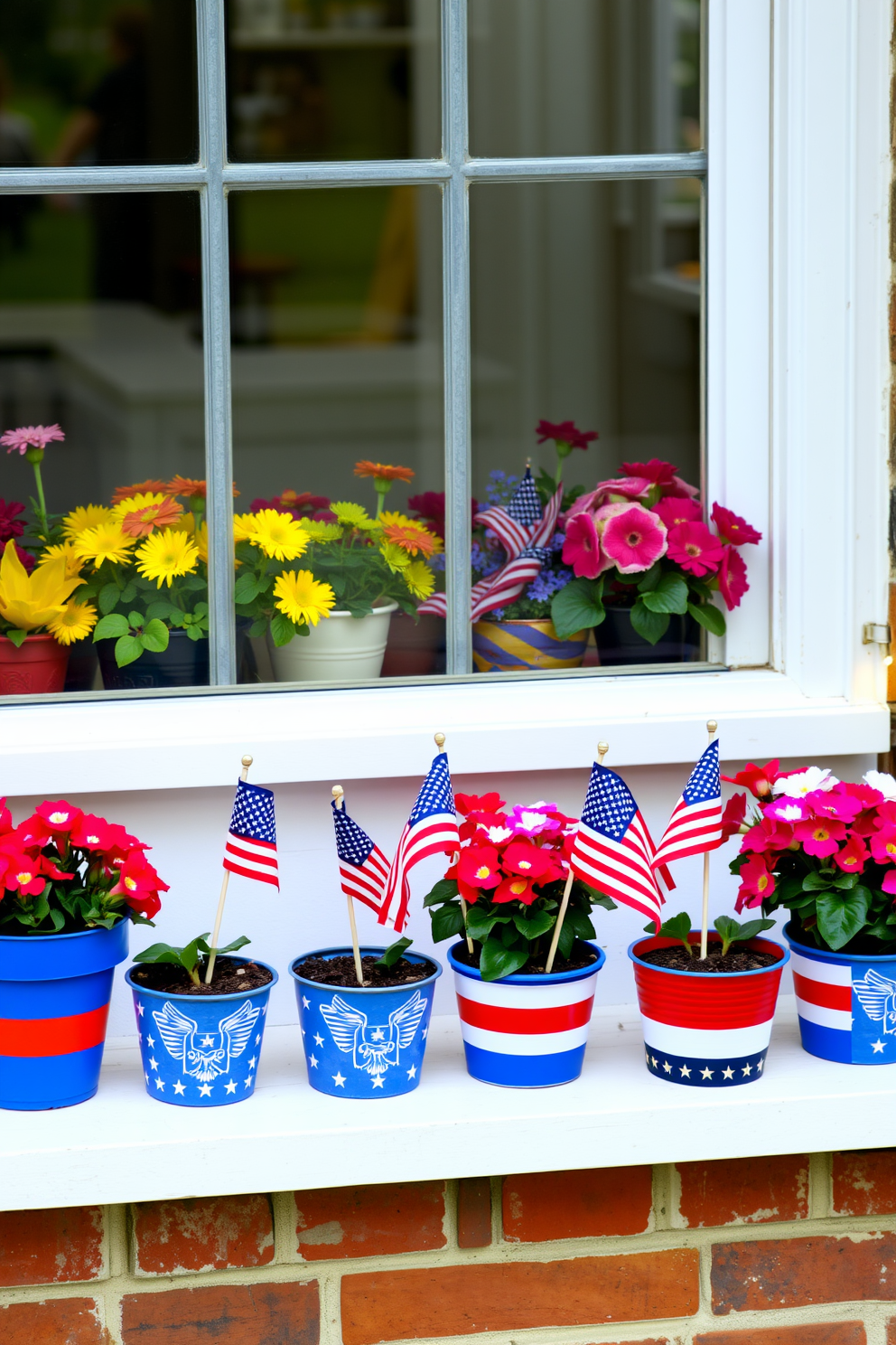 Independence Day Window Decorating Ideas 4