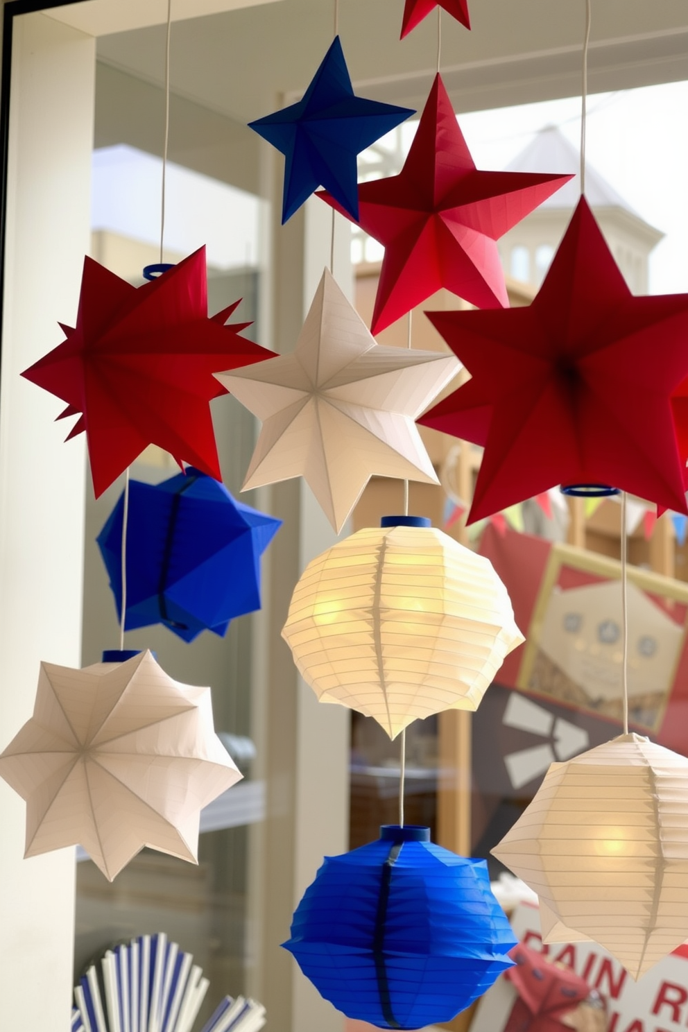 Independence Day Window Decorating Ideas 6