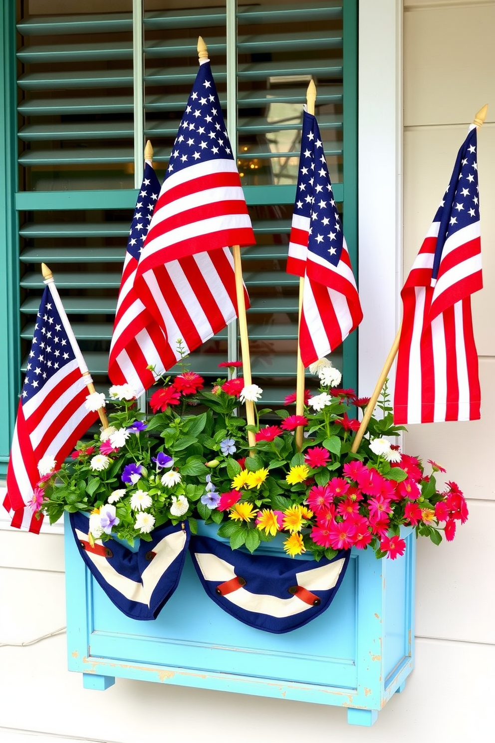 Independence Day Window Decorating Ideas 7