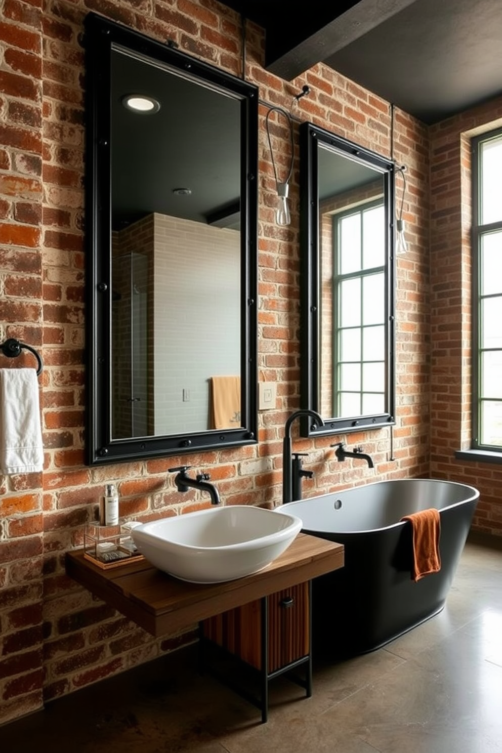 Industrial Bathroom Design Ideas 14