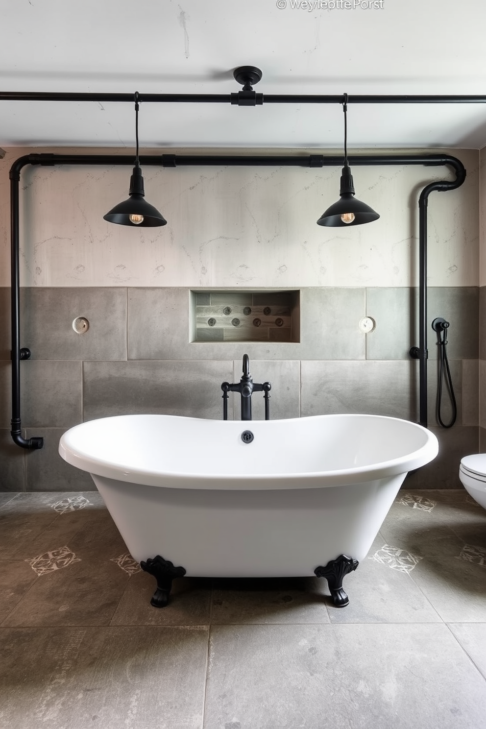 Industrial Bathroom Design Ideas 18