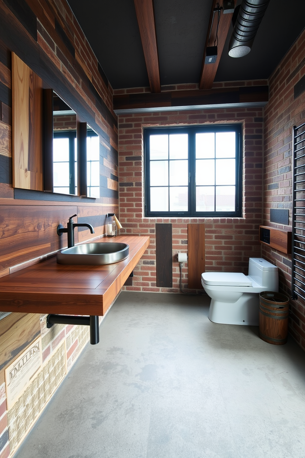 Industrial Bathroom Design Ideas 22