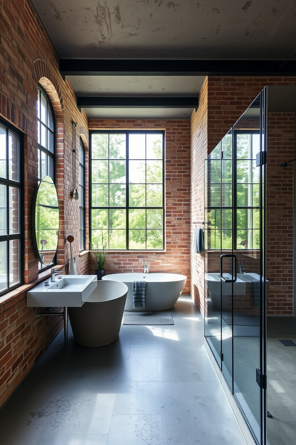 Industrial Bathroom Design Ideas 25