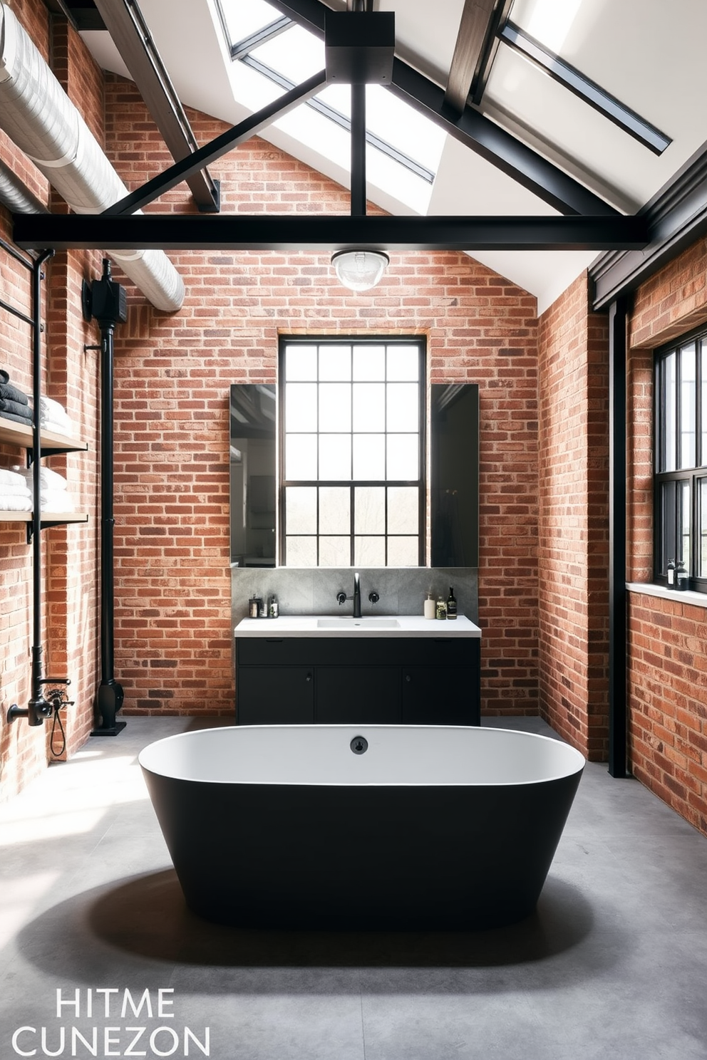 Industrial Bathroom Design Ideas 28