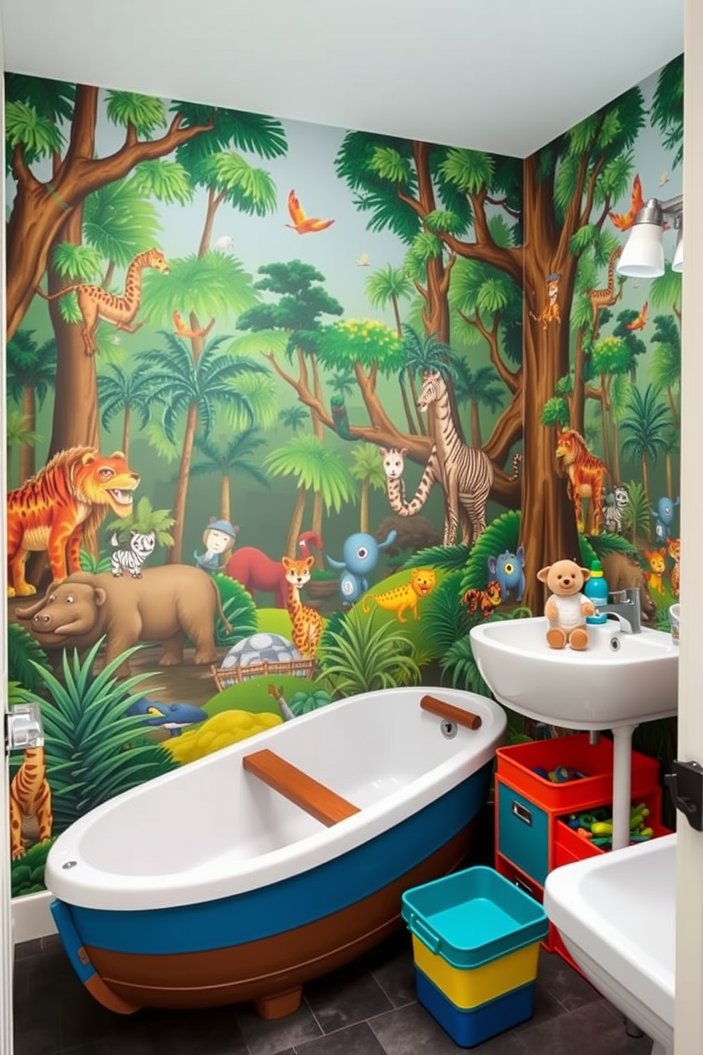 Kids Bathroom Design Ideas 17