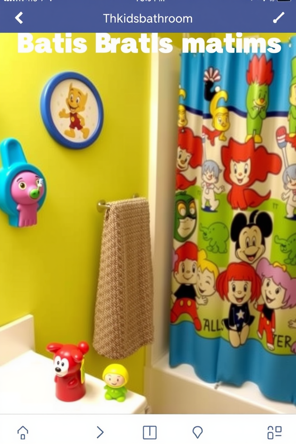 Kids Bathroom Design Ideas 20