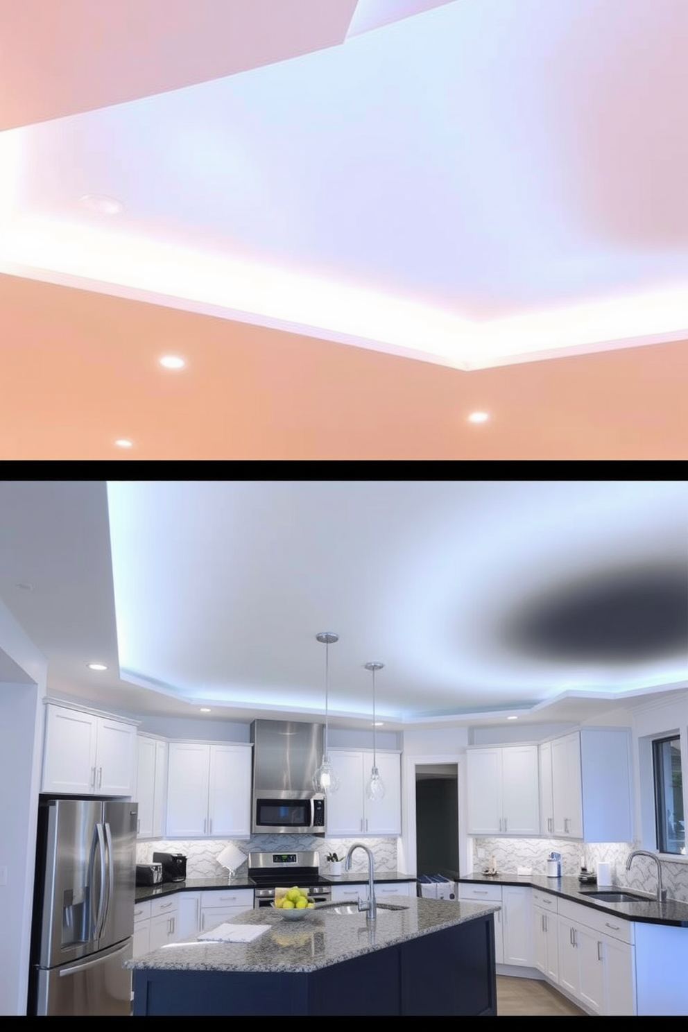 Kitchen Ceiling Design Ideas 21