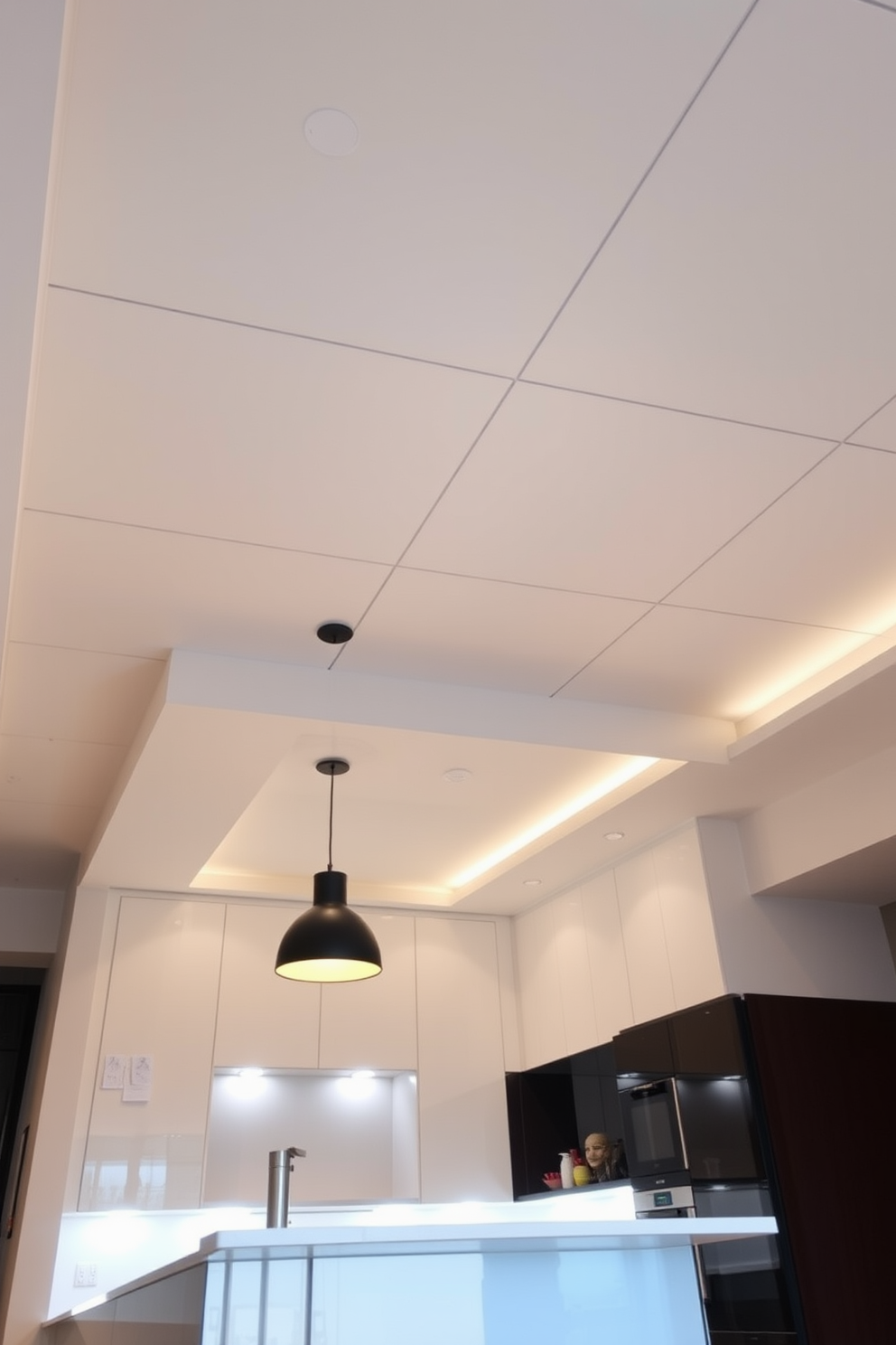 Kitchen Ceiling Design Ideas 23