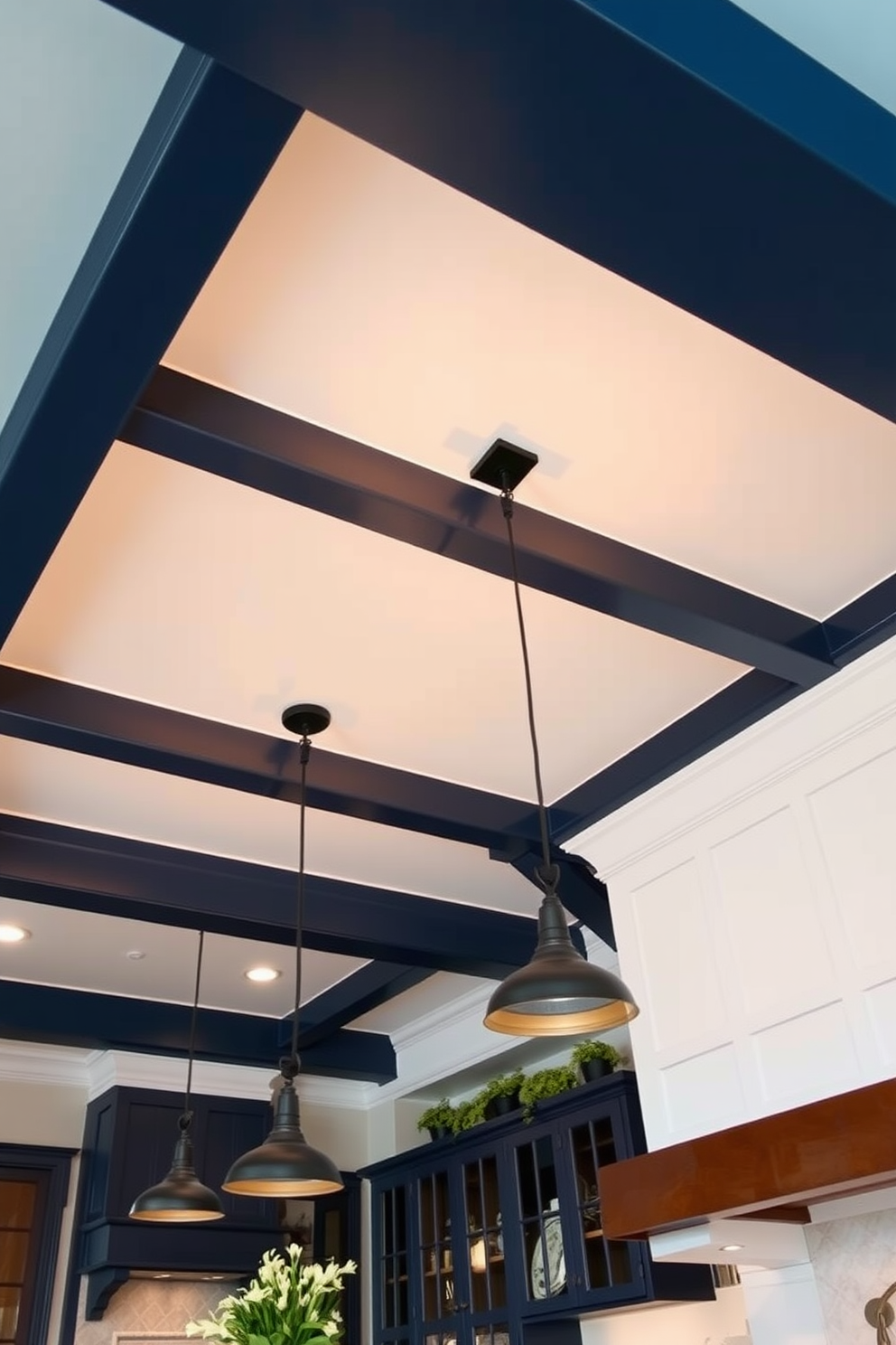 Kitchen Ceiling Design Ideas 26