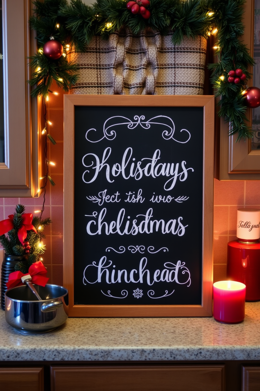 Kitchen Christmas Decorating Ideas 14