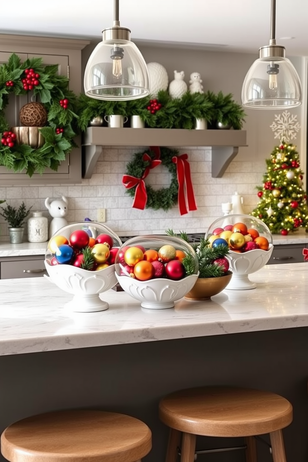 Kitchen Christmas Decorating Ideas 22