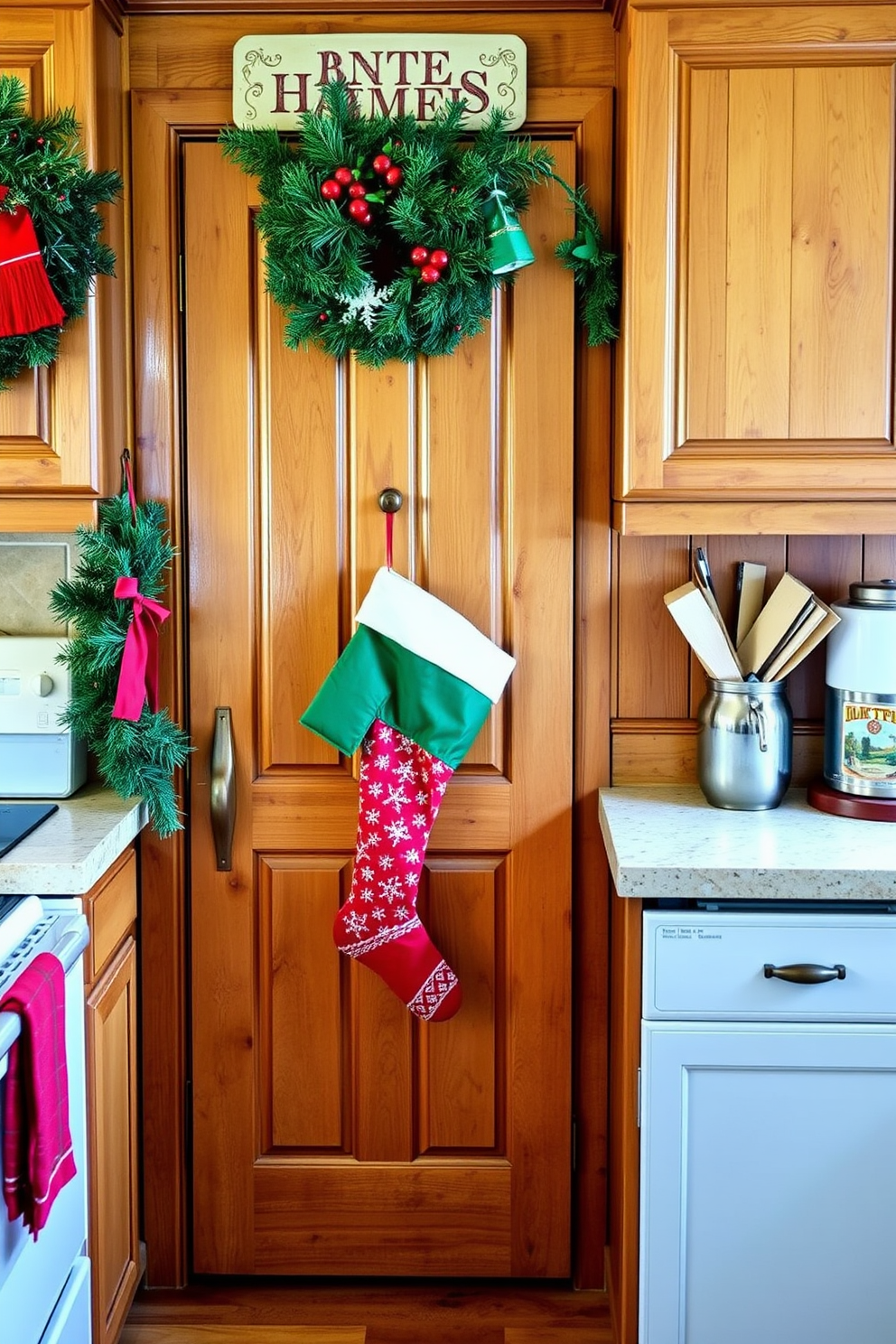 Kitchen Christmas Decorating Ideas 23