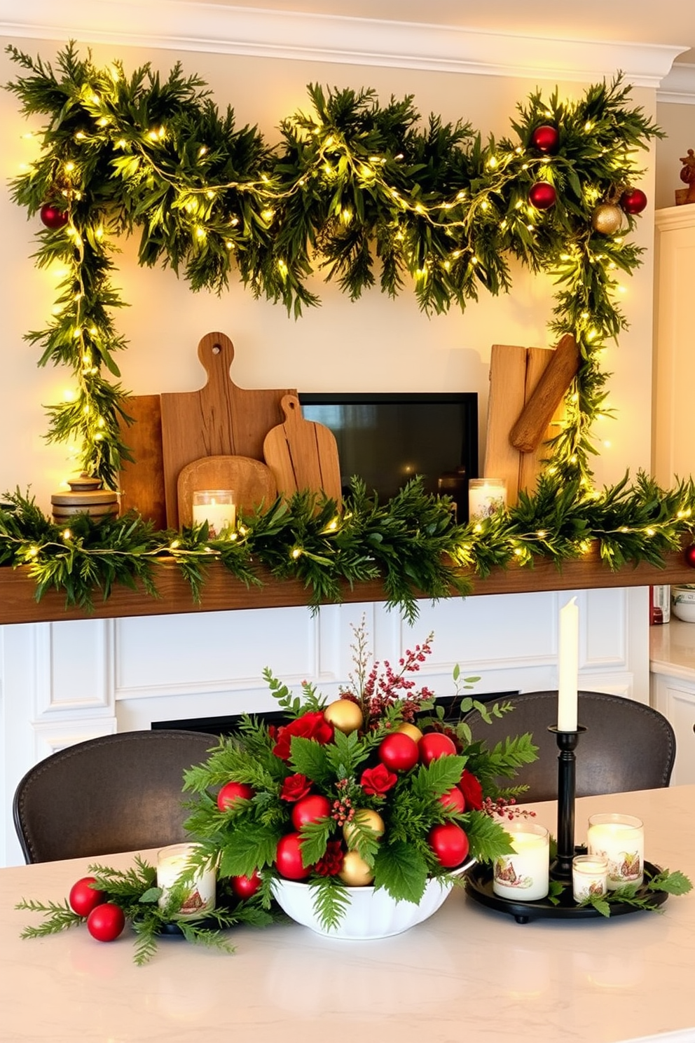 Kitchen Christmas Decorating Ideas 25