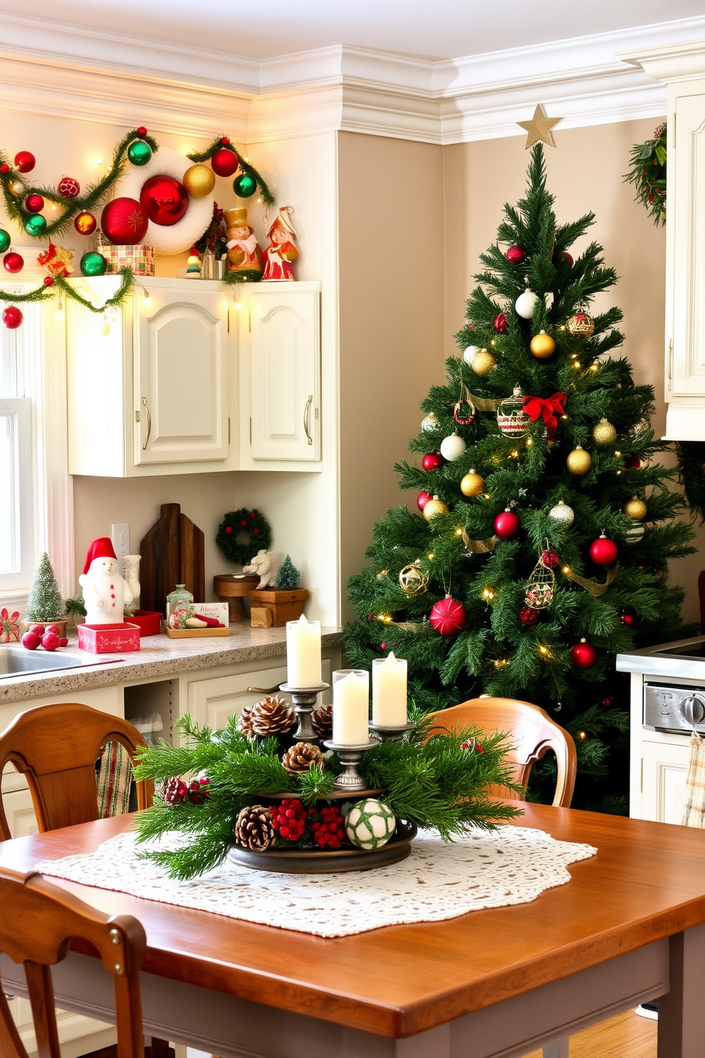 Kitchen Christmas Decorating Ideas 26