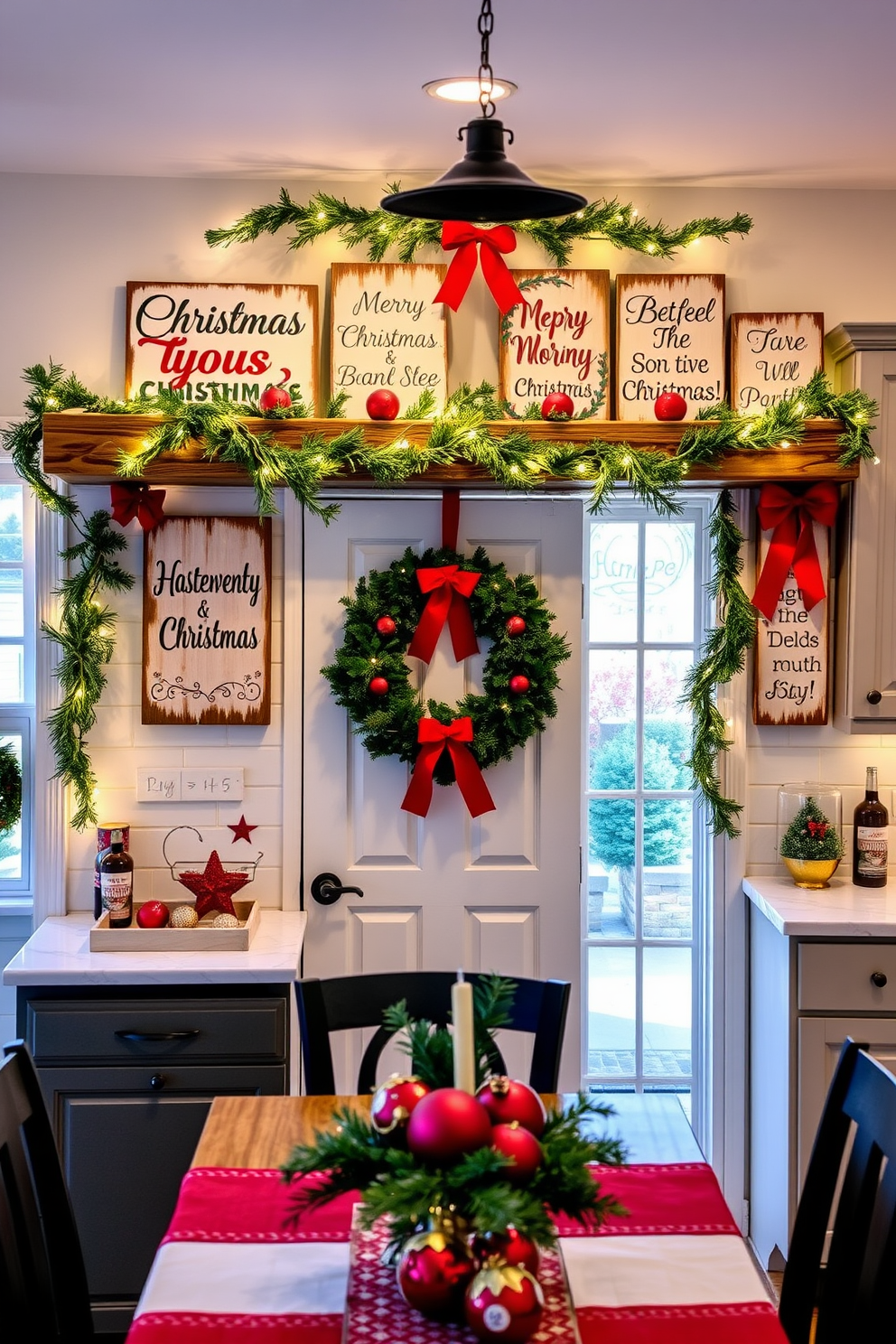 Kitchen Christmas Decorating Ideas 27