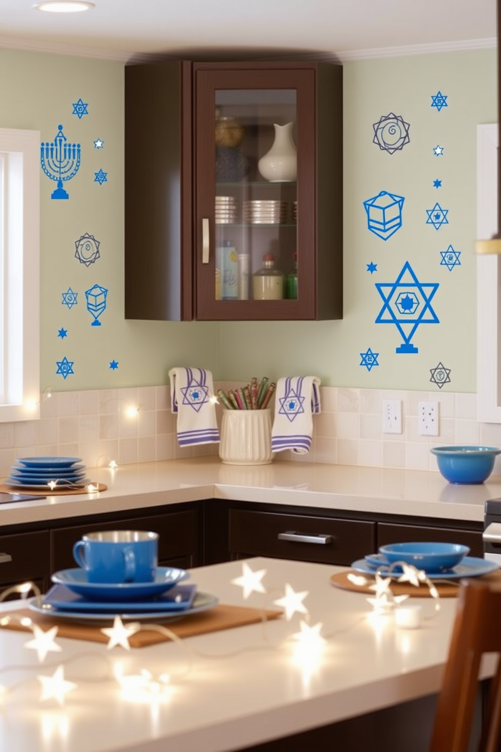 Kitchen Hanukkah Decorating Ideas 10