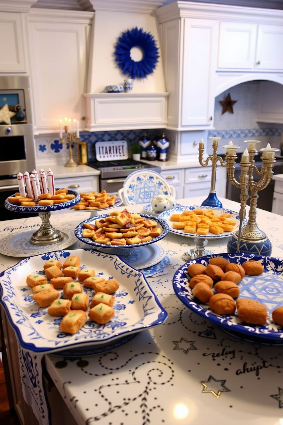 Kitchen Hanukkah Decorating Ideas 13