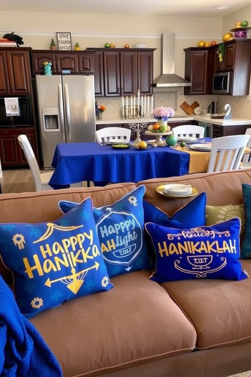 Kitchen Hanukkah Decorating Ideas 14