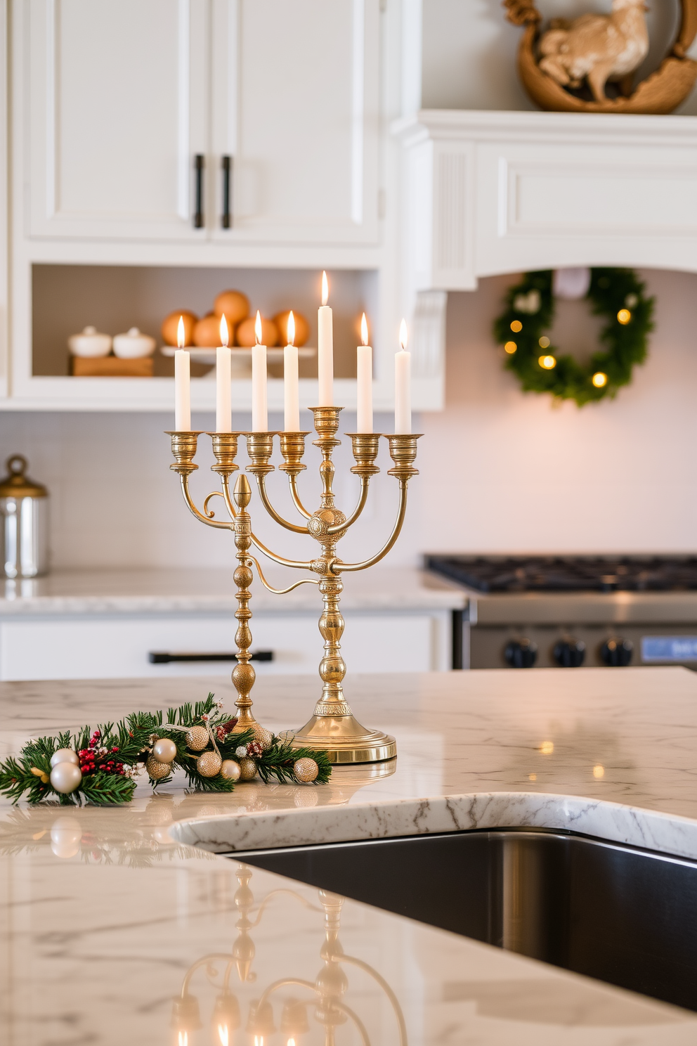 Kitchen Hanukkah Decorating Ideas 16