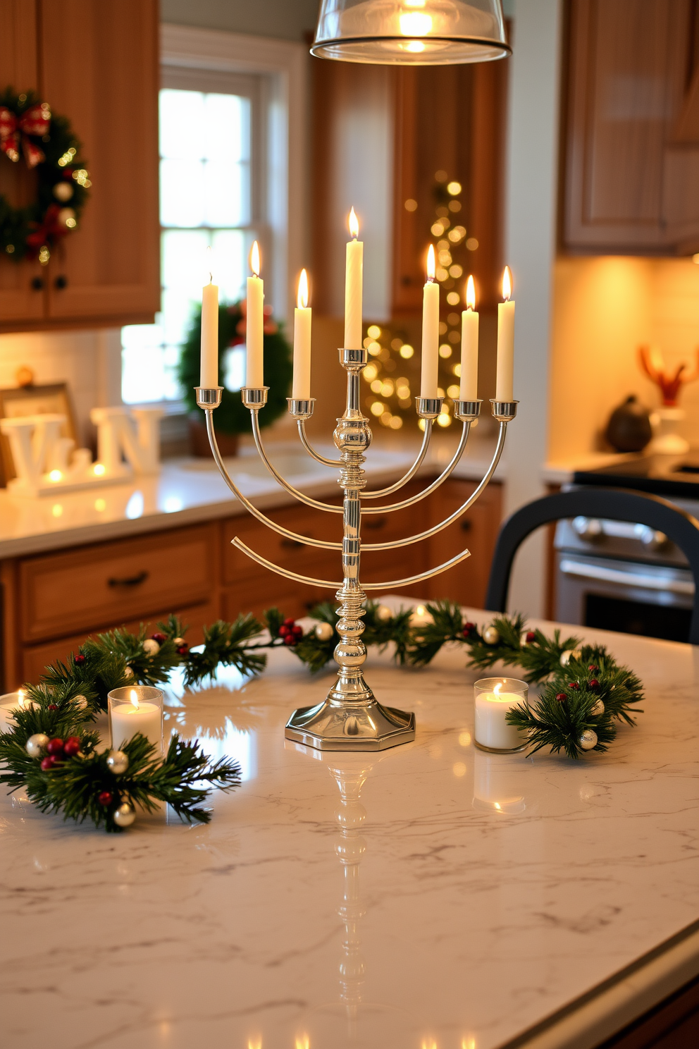 Kitchen Hanukkah Decorating Ideas 2