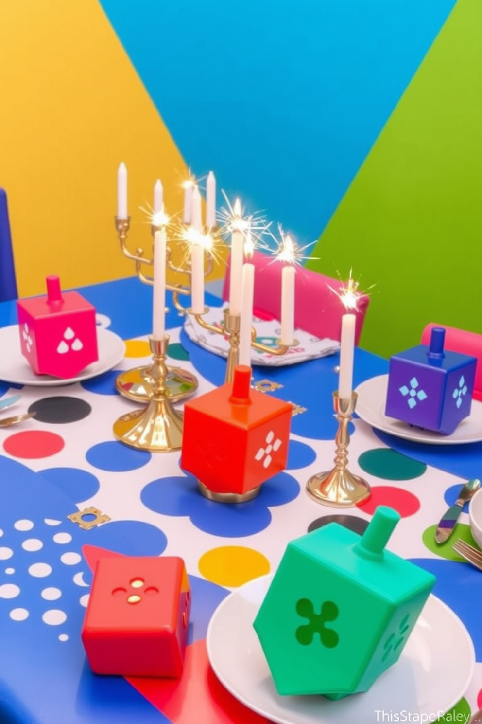 Kitchen Hanukkah Decorating Ideas 26