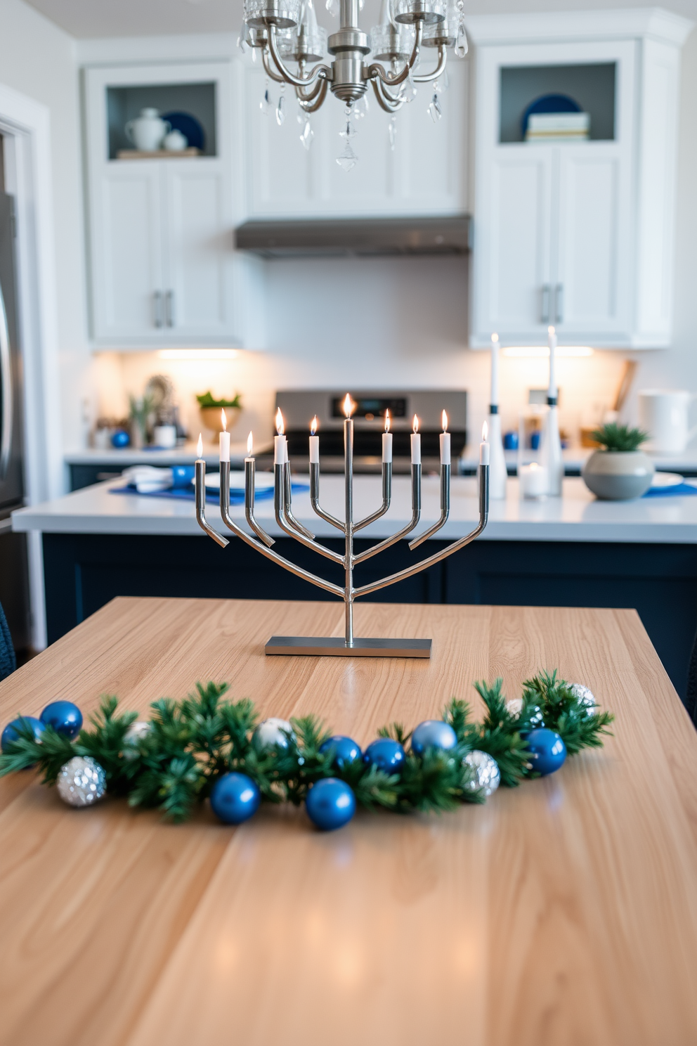 Kitchen Hanukkah Decorating Ideas 27