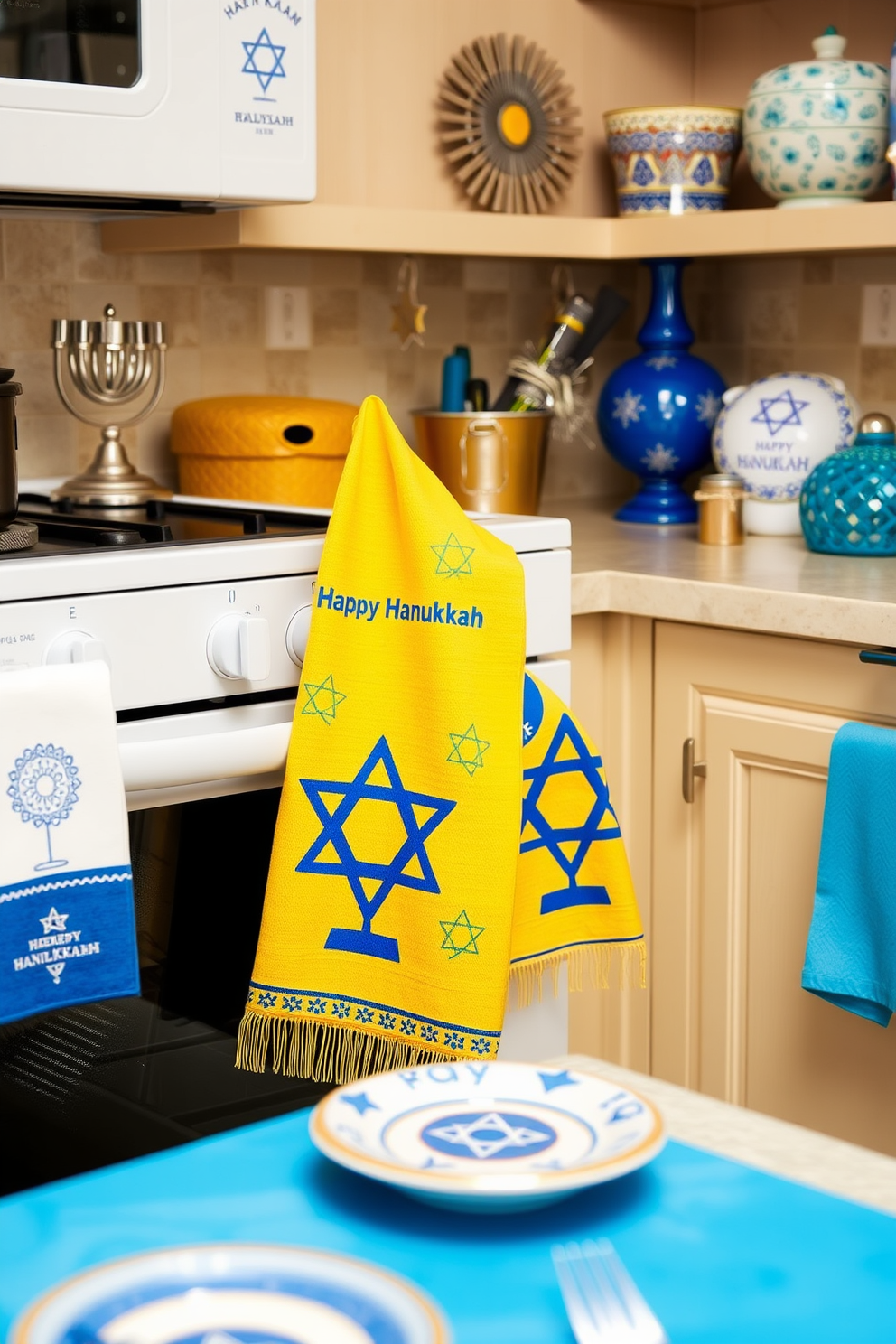 Kitchen Hanukkah Decorating Ideas 3