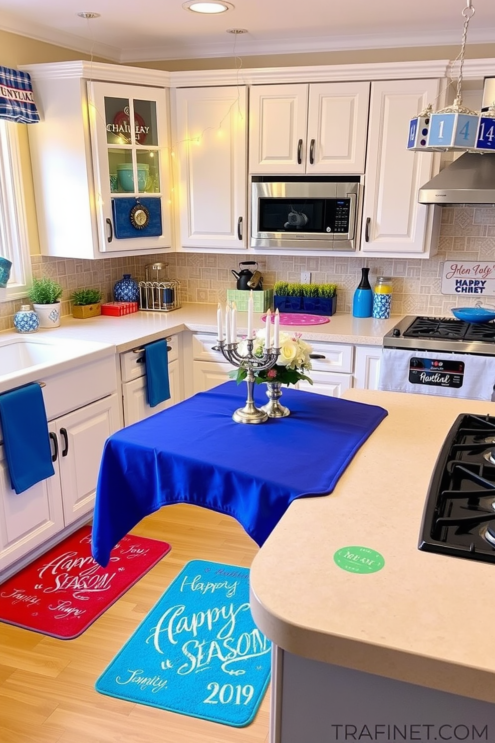 Kitchen Hanukkah Decorating Ideas 30