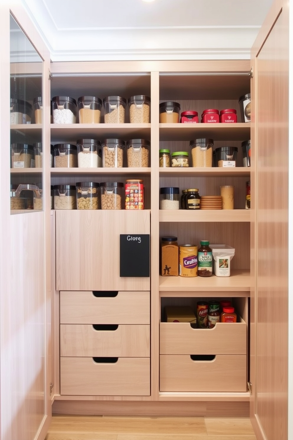 Kitchen Pantry Cabinet Design Ideas 29