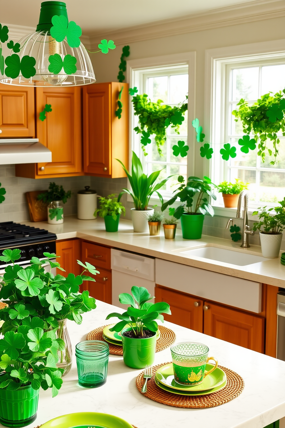 Kitchen St Patricks Day Decorating Ideas 23