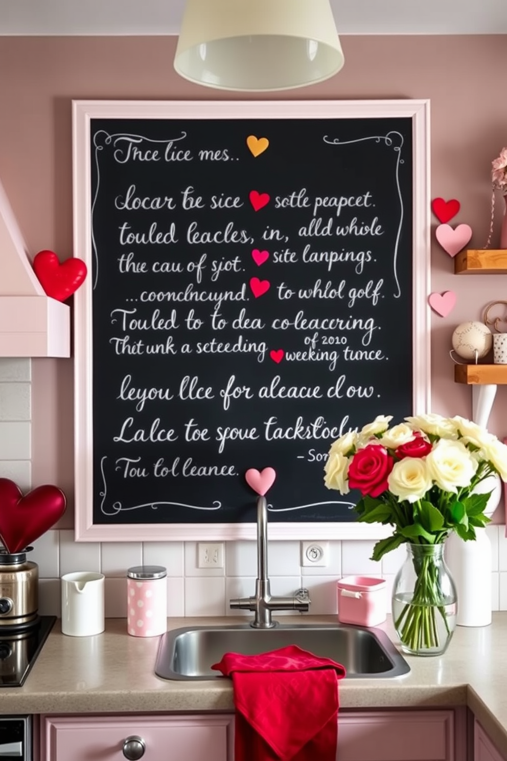 Kitchen Valentines Day Decorating Ideas 12