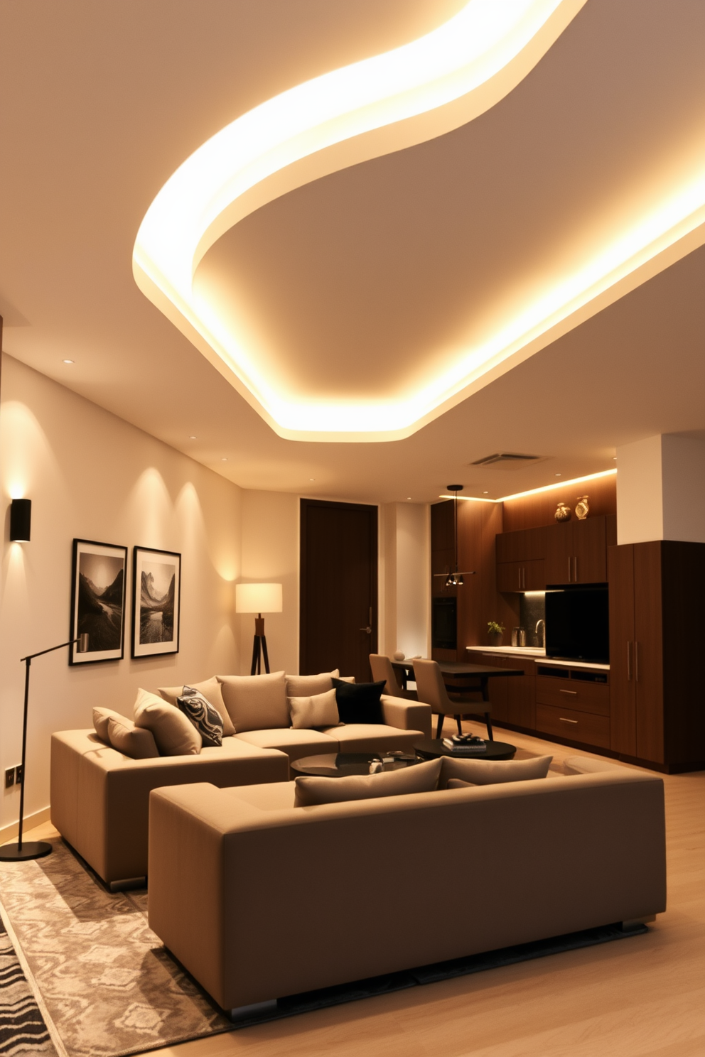 L Shaped Apartment Design Ideas 9