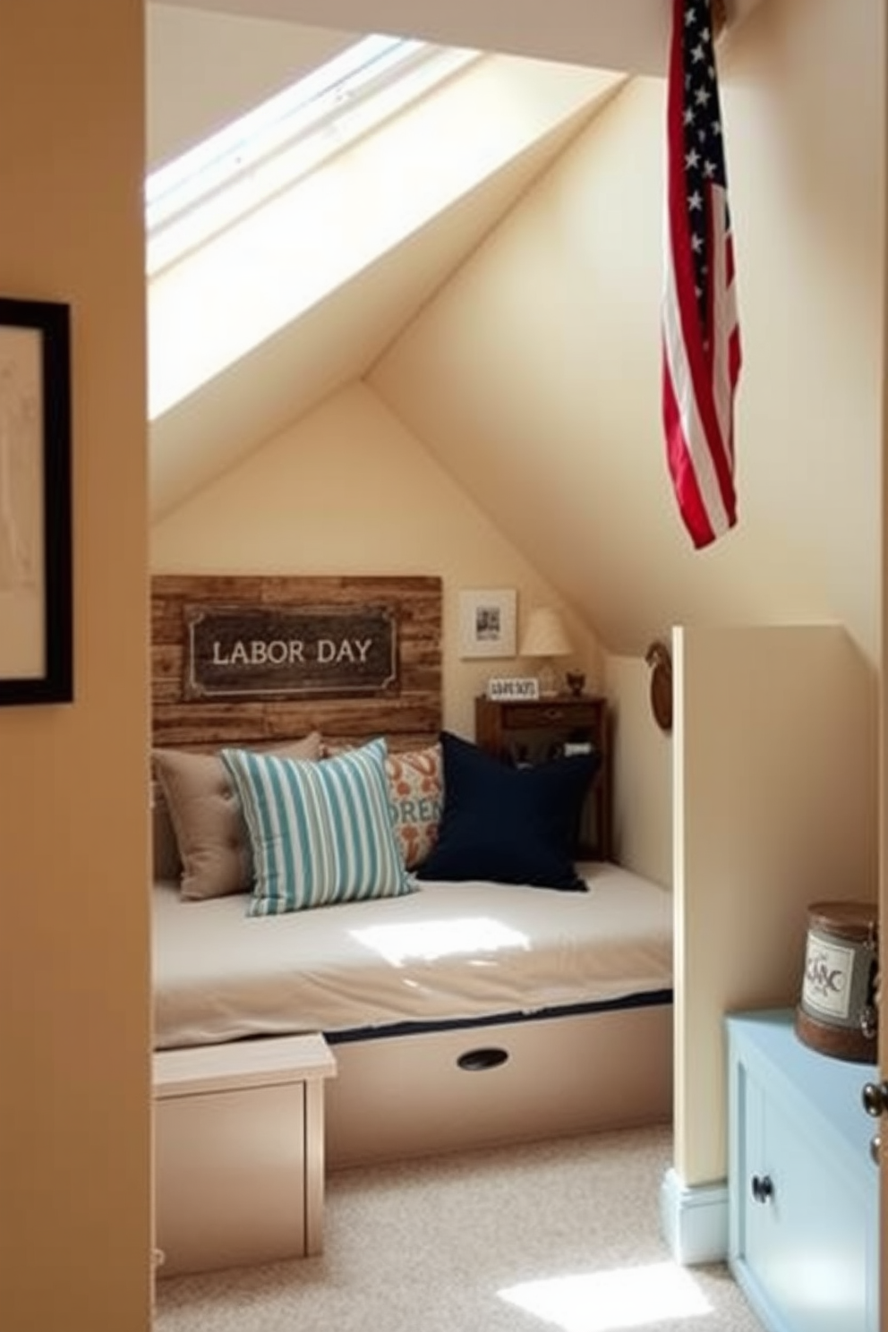 Labor Day Attic Decorating Ideas 18