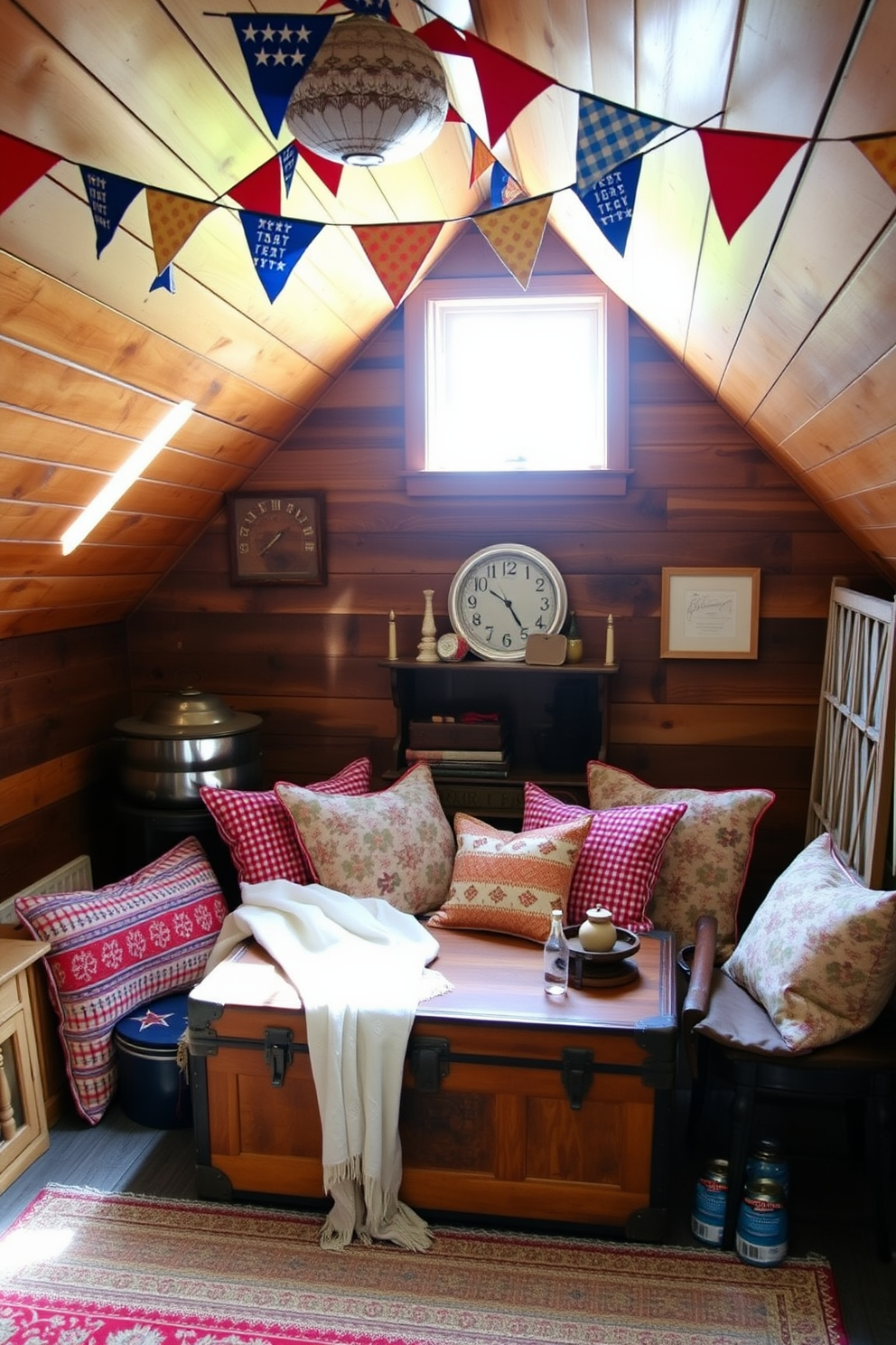 Labor Day Attic Decorating Ideas 23