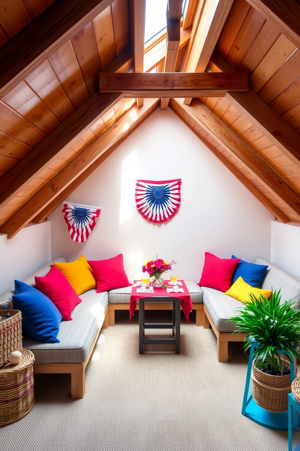 Labor Day Attic Decorating Ideas 26