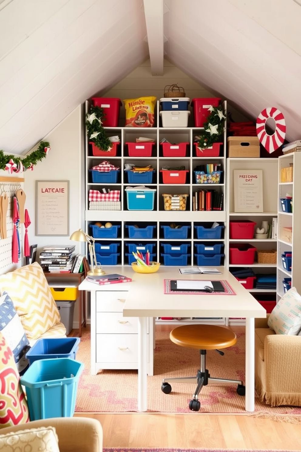 Labor Day Attic Decorating Ideas 27