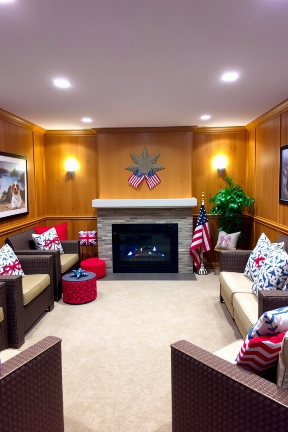 Labor Day Basement Decorating Ideas 8