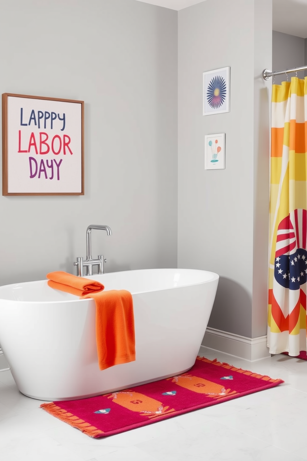 Labor Day Bathroom Decorating Ideas 17