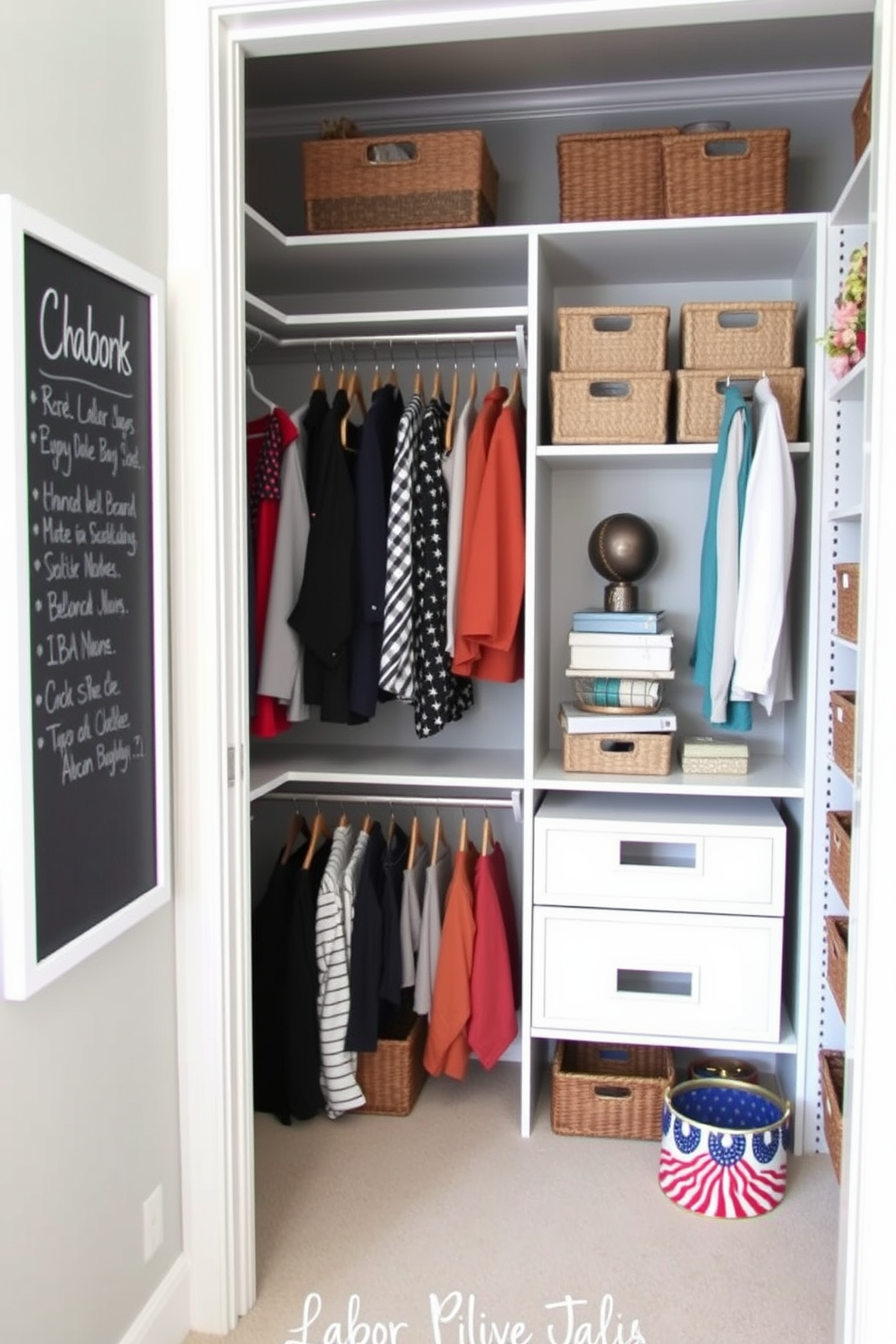 Labor Day Closet Decorating Ideas 18